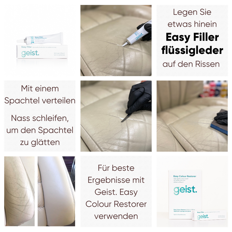 Easy Filler | Flüssigleder für Leder & Kunstleder, 20 ml
