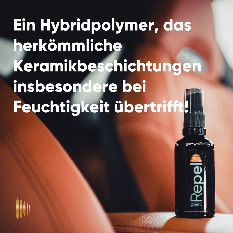 Repel | Lösungsmittelfreier Langzeitschutz für Leder und Kunstleder | 50 ml