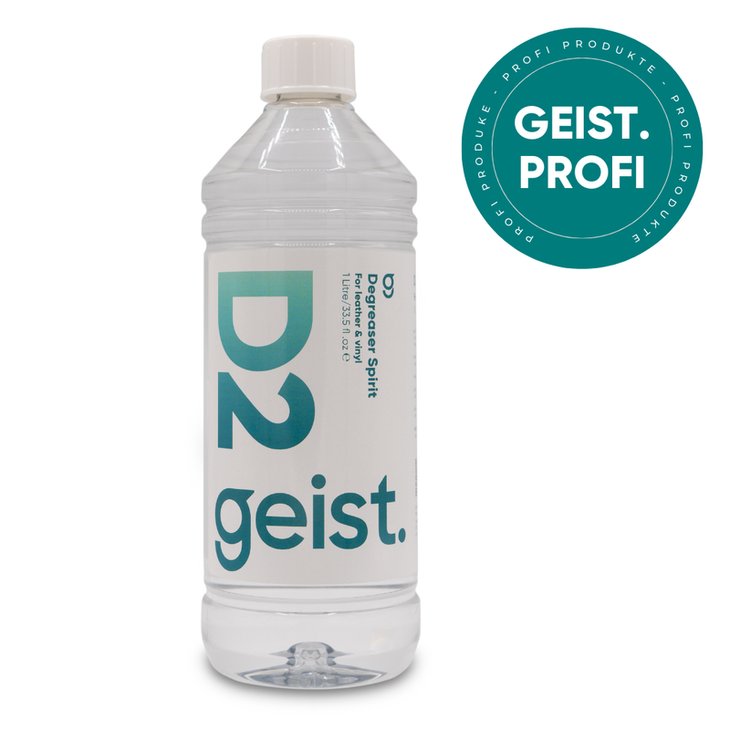 Degreaser Spirit D2 | Entfetter für Leder und Kunstleder 1 Liter