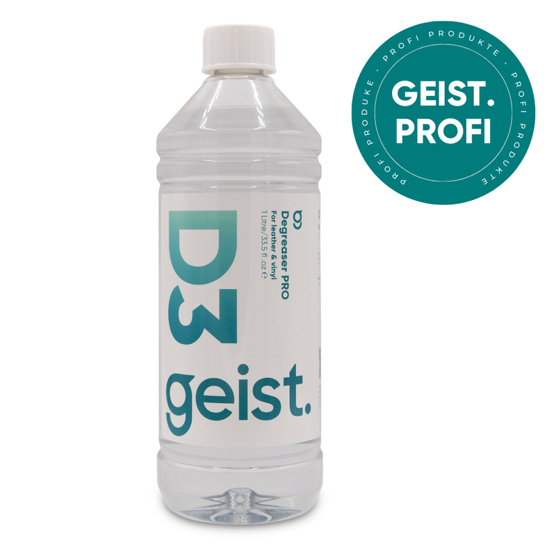 Degreaser PRO D3 | Entfetter für Leder und Kunstleder 1 Liter