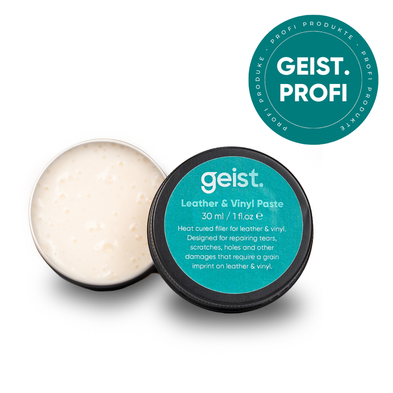 Leder & Vinyl Paste | Wärmehärtender Füllstoff für Leder und Kunstleder 30 ml