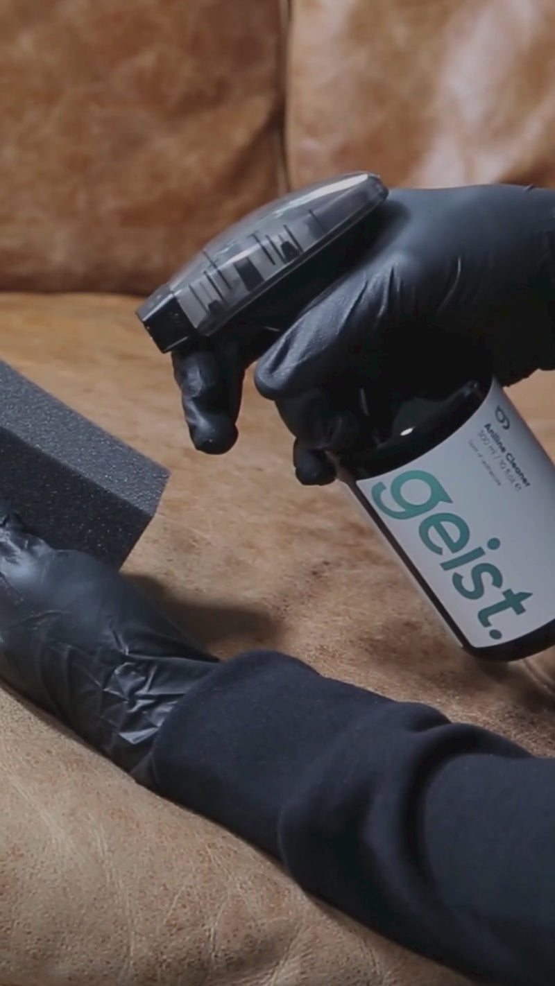 Anilinleder Pflegeset