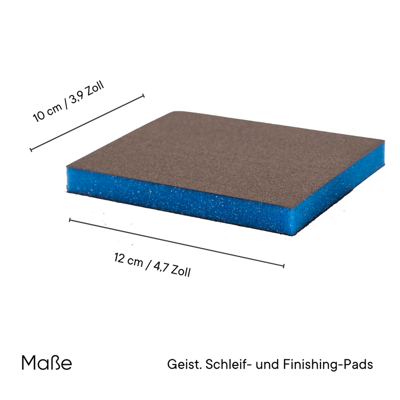 Doppelseitige Schleif- und Endbearbeitungspads | 2 Stück